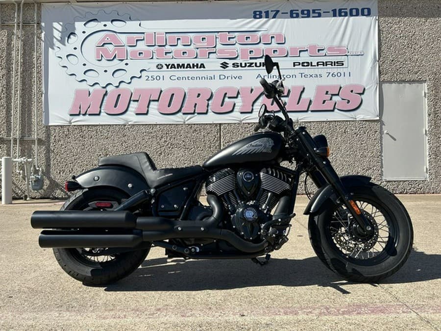 2023 Indian Chief Bobber Dark Horse Black Smoke