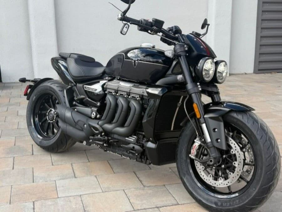 2026 Triumph Rocket 3 Storm GT Granite/Sapphire Black